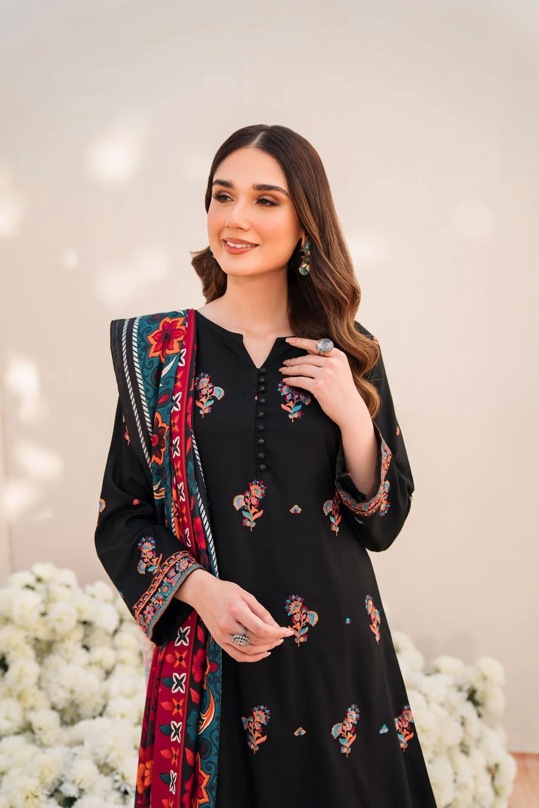 ZARA SHAHJAHAN 3PC Eid Embroidered Collection