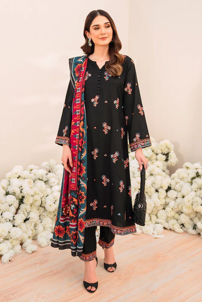 ZARA SHAHJAHAN 3PC Eid Embroidered Collection