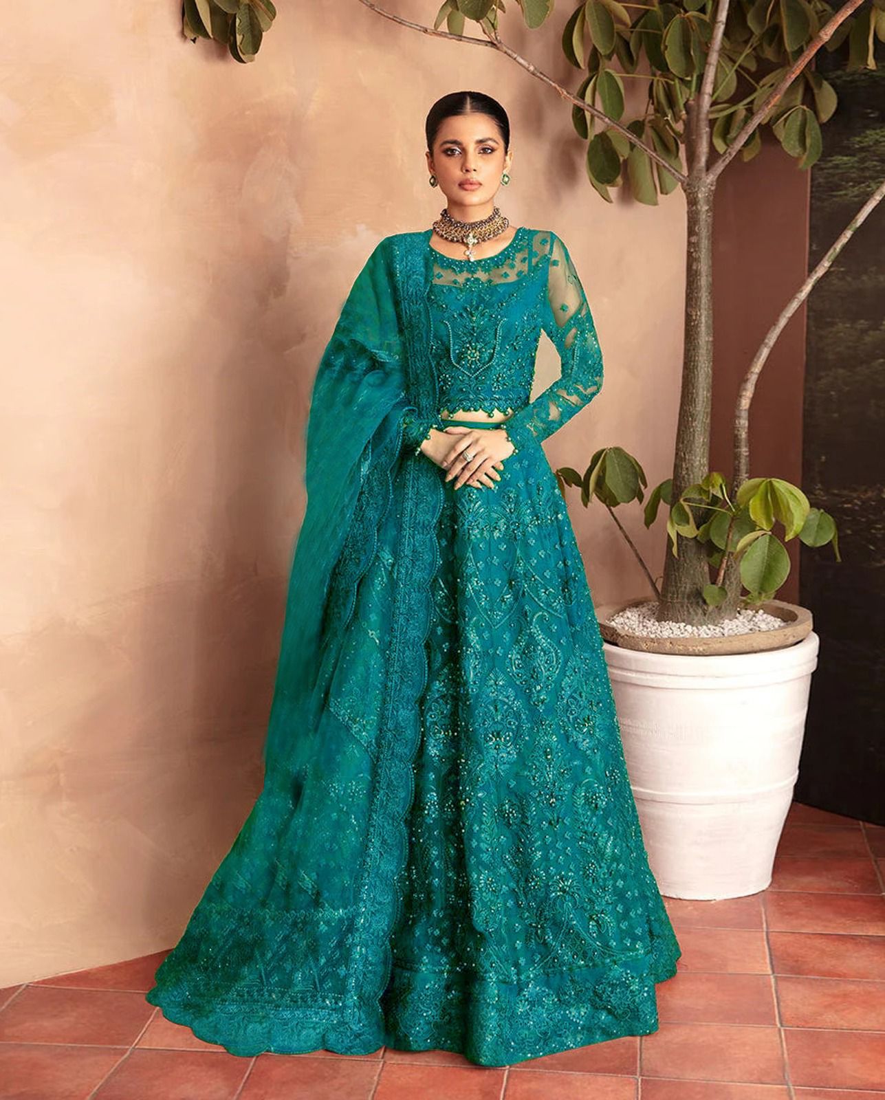 SAFFANA UNSTITCHED WEDDING COLLECTION